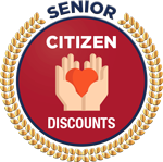 Senior Citizen Discount Badge