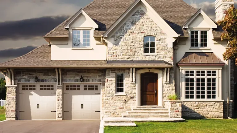Garage Door House